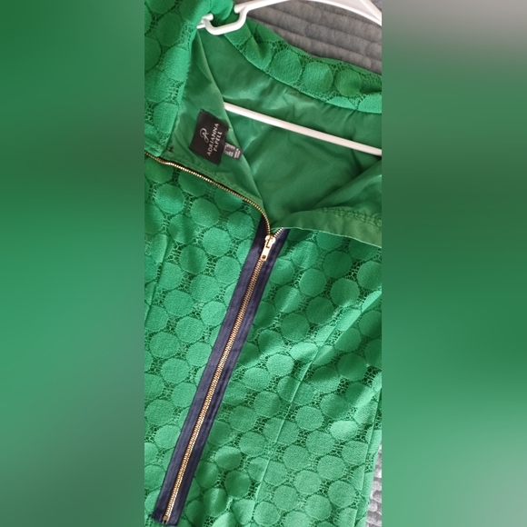 Adrianna Papell Dress Green/Blue Womens 8 - Picture 4 of 5